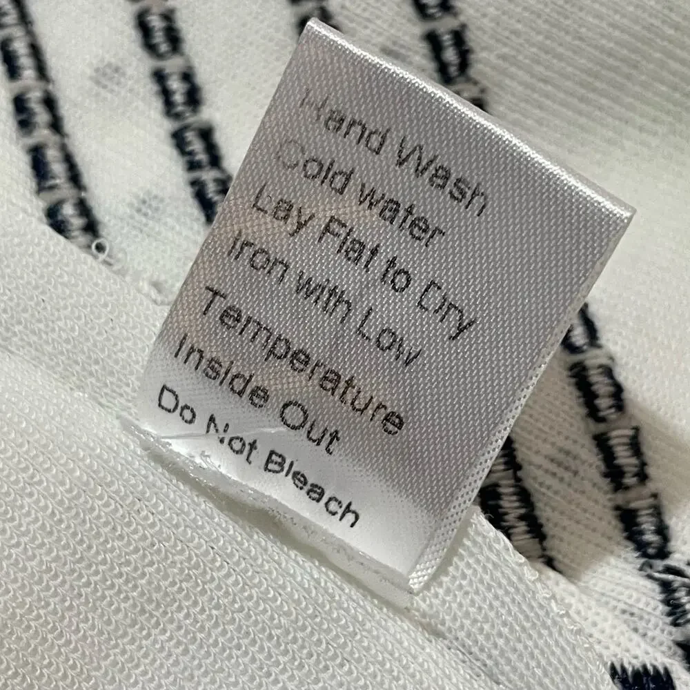 Ming Wang Embroidered Knit Cardigan Jacket - White - Small - Picture 16 of 16